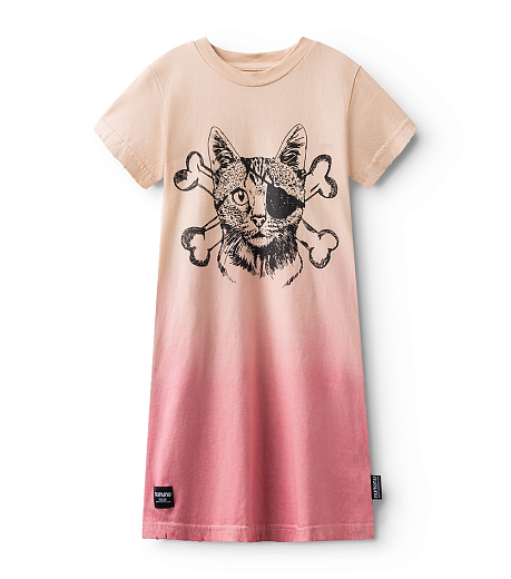 Платье CAPTAIN CAT NUDE HOT PINK от бренда NuNuNu