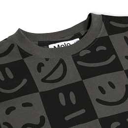 Футболка Riley Vibe Checks BLK от бренда MOLO Черный