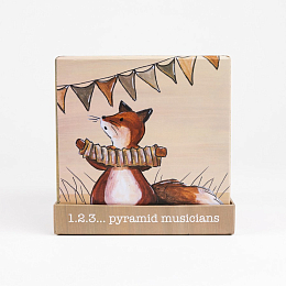 Кубики со счетом "Музыканты" от бренда Egmont Toys