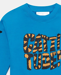 Свитшот CATTI DUTE! от бренда Stella McCartney kids