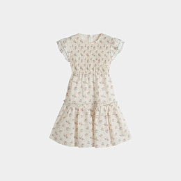 Платье Ester Cream Flower от бренда C'ERA UNA VOLTA