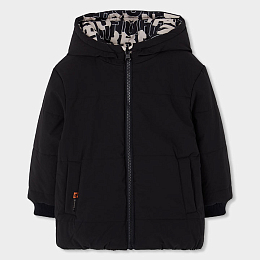 Куртка двусторонняя Letter print от бренда Boboli