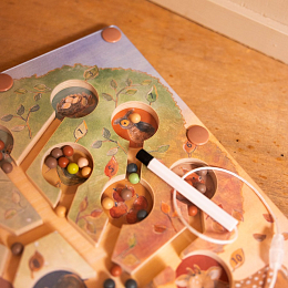 Большой магнитный лабиринт Дерево от бренда Egmont Toys