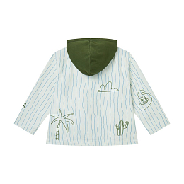 Ветровка с голубыми полосками от бренда Stella McCartney kids