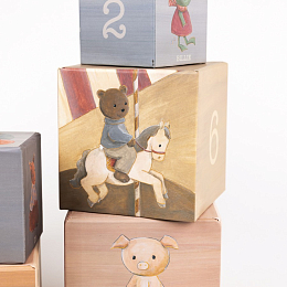 Кубики со счетом "Друзья" от бренда Egmont Toys
