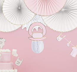 Декор Пустышка Baby Girl от бренда Tim & Puce Factory