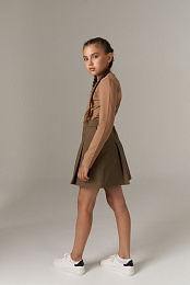 Юбка цвета хаки от бренда NOT A TOY