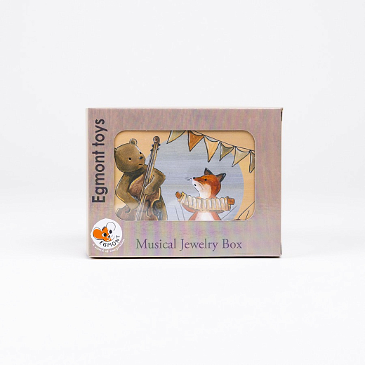 Музыкальная шкатулка "Зверята" от бренда Egmont Toys
