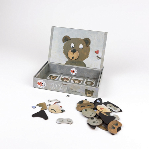 Магнитная игра "Мишкины эмоции" от бренда Egmont Toys