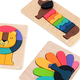 Пазл для малышей Лев от бренда Vilac