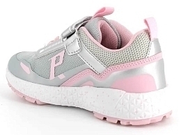Кроссовки с нежно-розовыми деталями от бренда PRIMIGI