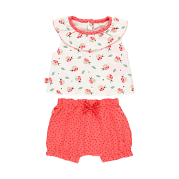 Блузка Ladybug и шорты от бренда Boboli
