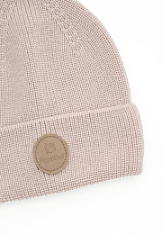 Шапка Knot merino creme beige от бренда Peppihat