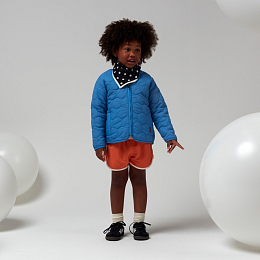 Куртка FRIENDLY WHALE Ultimate grey Azure blue от бренда Gosoaky