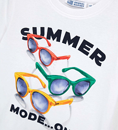 Футболка Summer Mood… On от бренда Original Marines Белый