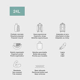 Рюкзак с двумя отделениями Звездочки от бренда MiquelRius