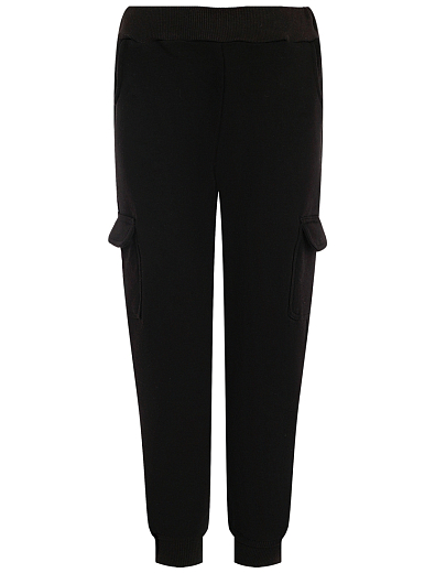 Джоггеры Black с двумя карманами от бренда Stormies