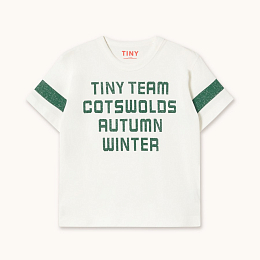 Футболка Tiny TEAM от бренда Tinycottons Белый