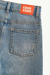 Джинсы синие H от бренда CHOOCHOO