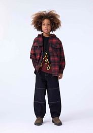 Рубашка Rizz Dark Red Check от бренда MOLO