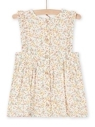 Платье с мелким принтом и коалой от бренда DPAM