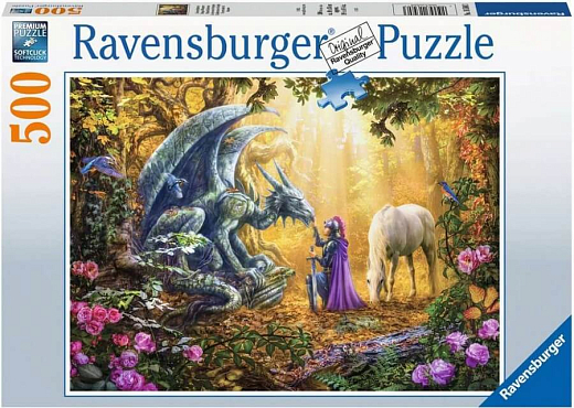 Пазл «Заклинатель драконов», 500 эл. от бренда Ravensburger