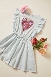 Платье нежно-голубое FLORINE от бренда SONIA RYKIEL