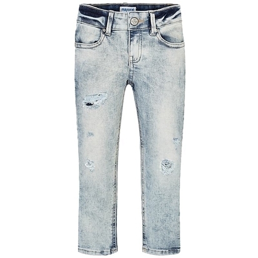 Штаны джинсовые голубые от бренда Mayoral