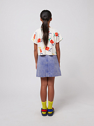 Юбка Color block denim от бренда Bobo Choses