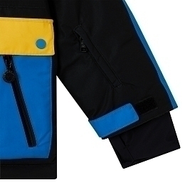 Куртка в стиле колор-блок от бренда Stella McCartney kids