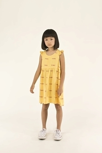 Платье с принтом T I N Y от бренда Tinycottons