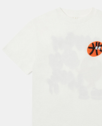 Футболка Basketball Motif от бренда Stella McCartney kids Белый