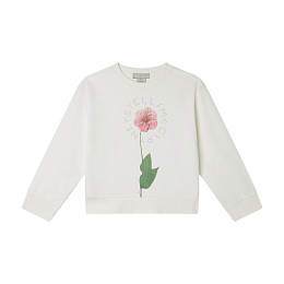 Свитшот Flower Graphic от бренда Stella McCartney kids