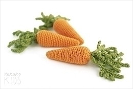 Вязаная игрушка морковь от бренда Ko-Ko-Ko