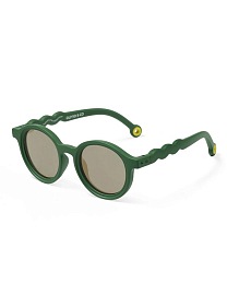 Очки TODDLER Round Sunglasses-Classic Olivio-Cactus Green от бренда Olivio and Co