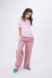 Джинсы палаццо розовые от бренда NOT A TOY