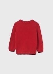 Джемпер красного цвета от бренда Abel and Lula