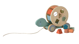 Каталка-сортер "Черепаха" от бренда Egmont Toys