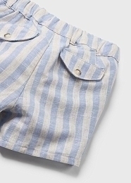 Рубашка и шорты в полоску от бренда Mayoral