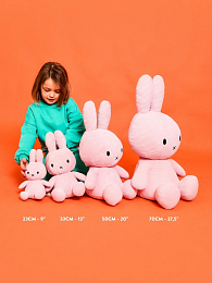 Зайчик Miffy ECO Corduroy Bubblegum Pink от бренда Bon Ton Toys