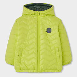 Куртка двусторонняя Khaki-Lime от бренда Boboli