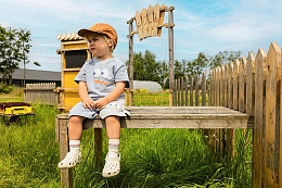 Бермуды Сolourblock от бренда Sproet & Sprout