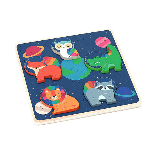 Тактильный пазл Космос от бренда Vilac