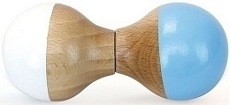 Погремушка - маракас голубого цвета от бренда Vilac