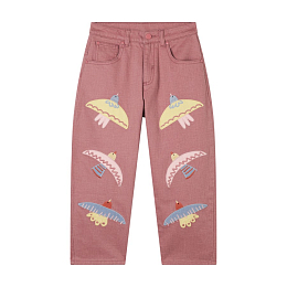 Джинсы Dove Print от бренда Stella McCartney kids