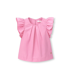 Блуза с воланами на рукавах от бренда Original Marines