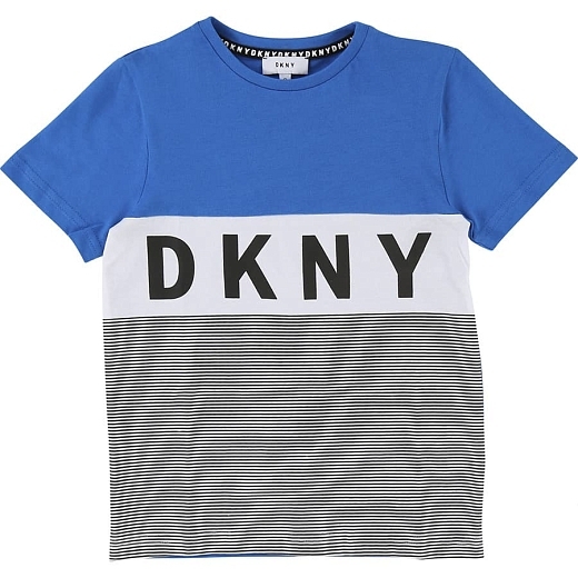 Футболка с логотипом DKNY от бренда DKNY Синий