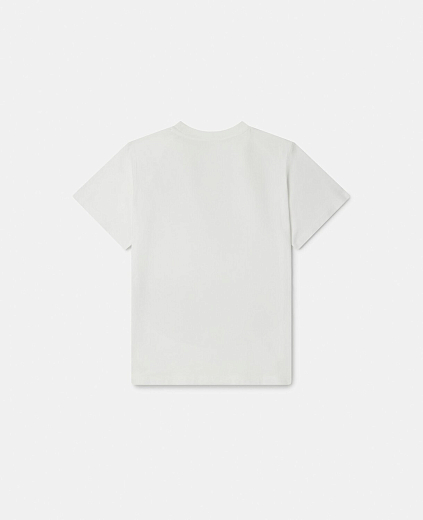 Футболка Fairys от бренда Stella McCartney kids Молочный