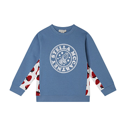 Толстовка с клубничками от бренда Stella McCartney kids