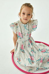 Платье Delphine Pink Roses от бренда C'ERA UNA VOLTA